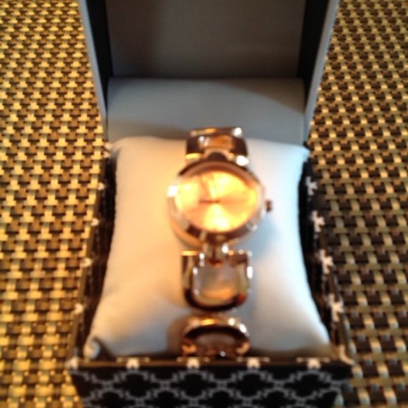 Women's Rose Gold-Tone Bracelet Watch - Picture 2 of 4
